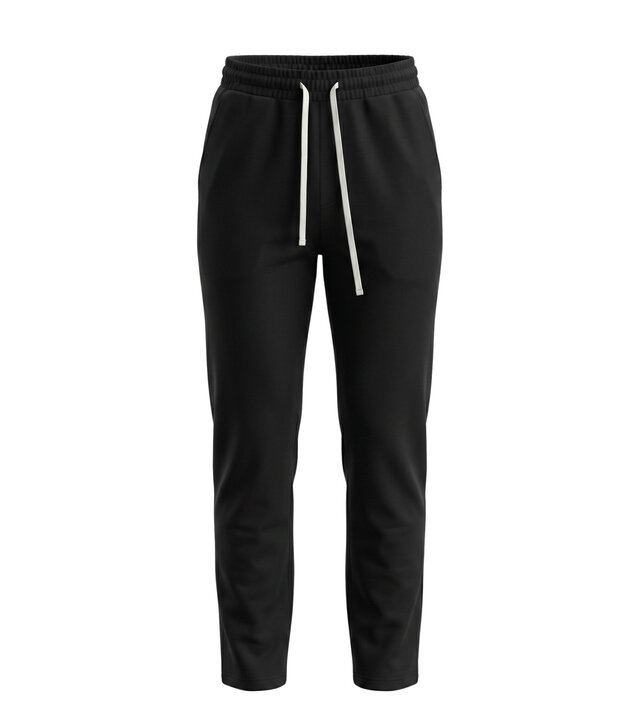 Enos Herren-Sommer-Set – Herren-Sommerhose – Hemd und Hose – Twinset – C211 – Schwarz