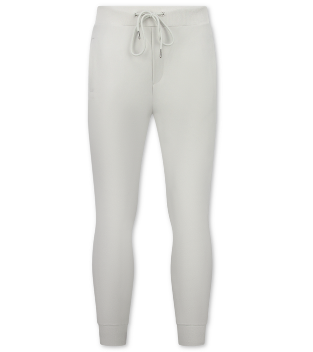 Enos Lässiger Herren-Jogginganzug in Übergröße – Herren-Trainingsanzug – Elegantes Zweiteiler-Set – 5853 – Weiß