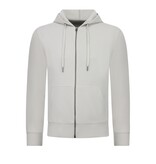 Enos Lässiger Herren-Jogginganzug in Übergröße – Herren-Trainingsanzug – Elegantes Zweiteiler-Set – 5853 – Weiß