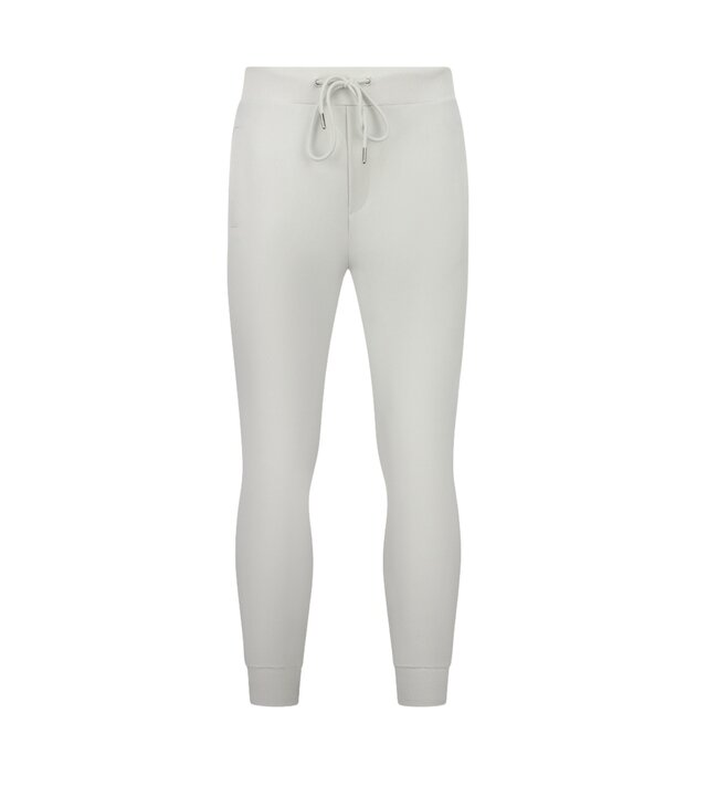 Enos Lässiger Herren-Jogginganzug in Übergröße – Herren-Trainingsanzug – Elegantes Zweiteiler-Set – 5853 – Weiß