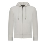Enos Lässiges, geripptes Zweiteiler-Set in Oversize – Herren-Trainingsanzug – Jogginganzug für Herren – 7920 – Beige