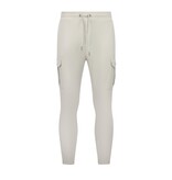 Enos Lässiges, geripptes Zweiteiler-Set in Oversize – Herren-Trainingsanzug – Jogginganzug für Herren – 7920 – Beige