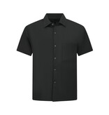 Enos Leinen-Sommer-Set für Herren – Oversized Twinset – Leinenhose für Herren – Leinenhemd für Herren – 7165 – Schwarz
