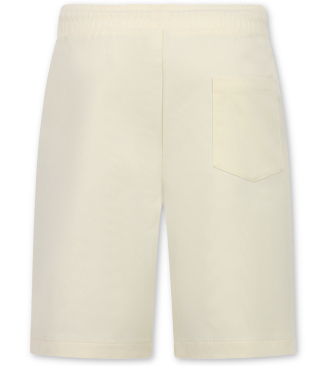 Enos Herren-Sommer-Set – Geripptes Oversize-Poloshirt und Shorts – Kombi-Set – F-5827 – Beige