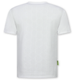 True Rise ICON Herren-Sommerset – Oversize-T-Shirt und Shorts – Twinset – 2096 – Weiß