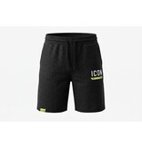 True Rise ICON Herren-Sommerset – Oversize-T-Shirt und Shorts – Twinset – 2096 – Schwarz