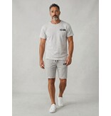 True Rise ICON Herren-Sommerset – Oversize-T-Shirt und Shorts – Twinset – 2096 – Grau