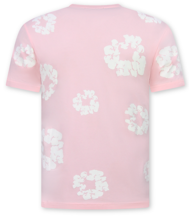 True Rise Sommer-Set für Herren mit Blumenmuster – Blumenanzug mit Shorts, Herren-Twinset – 1770 – Rosa