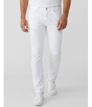 True Rise Weiße Herren-Jeans – Slim-Fit-Jeans für Herren – Stretch-Jeans für Herren – Weiße Herren-Jeans YG-1619 – Weiß