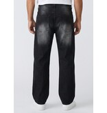 True Rise Baggy-Jeans für Herren – Oversized-Jeans – Jeans für Erwachsene – JC8167N – Schwarz