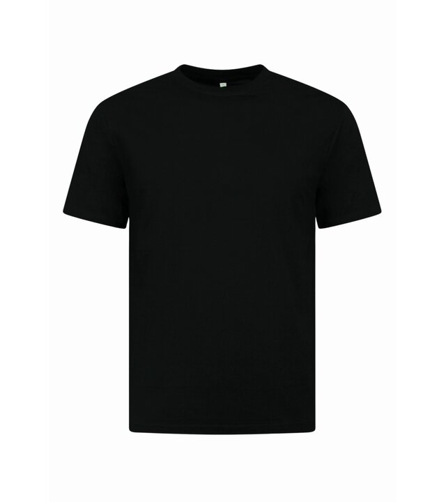True Rise Oversized Herren-T-Shirt – Schlichtes Herren-T-Shirt Weiß – MD6530 – Schwarz
