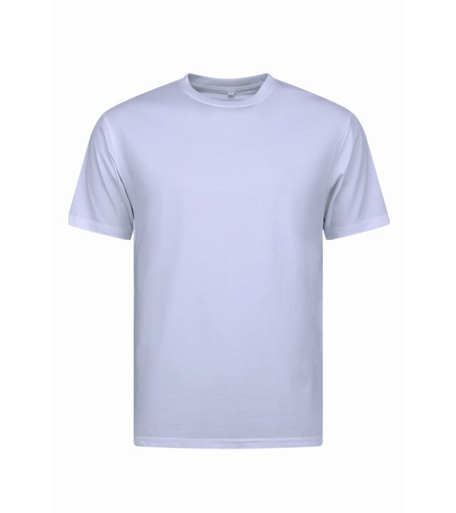 True Rise Oversized Herren-T-Shirt – Schlichtes Herren-T-Shirt (ohne Aufdruck) – MD6530 – Weiß