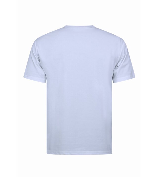 True Rise Oversized Herren-T-Shirt – Schlichtes Herren-T-Shirt (ohne Aufdruck) – MD6530 – Weiß