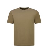True Rise Oversized Herren-T-Shirt – Schlichtes weißes Herren-T-Shirt – MD6530 – Dunkelbraun