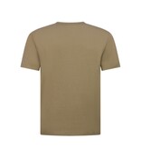 True Rise Oversized Herren-T-Shirt – Schlichtes weißes Herren-T-Shirt – MD6530 – Dunkelbraun
