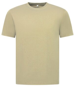 True Rise Oversized Herren-T-Shirt – Schlichtes weißes Herren-T-Shirt – MD6530 – Hellbraun