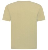 True Rise Oversized Herren-T-Shirt – Schlichtes weißes Herren-T-Shirt – MD6530 – Hellbraun