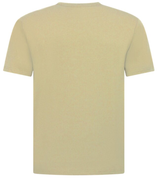 True Rise Oversized Herren-T-Shirt – Schlichtes weißes Herren-T-Shirt – MD6530 – Hellbraun