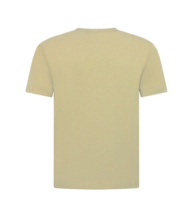 True Rise Oversized Herren-T-Shirt – Schlichtes weißes Herren-T-Shirt – MD6530 – Hellbraun