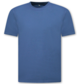 True Rise Oversized Herren-T-Shirt – Schlichtes weißes Herren-T-Shirt – MD6530 – Dunkelblau