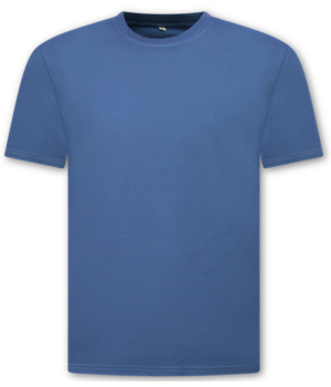 True Rise Oversized Herren-T-Shirt – Schlichtes weißes Herren-T-Shirt – MD6530 – Dunkelblau