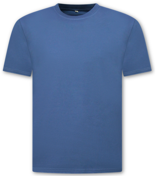 True Rise Oversized Herren-T-Shirt – Schlichtes weißes Herren-T-Shirt – MD6530 – Dunkelblau