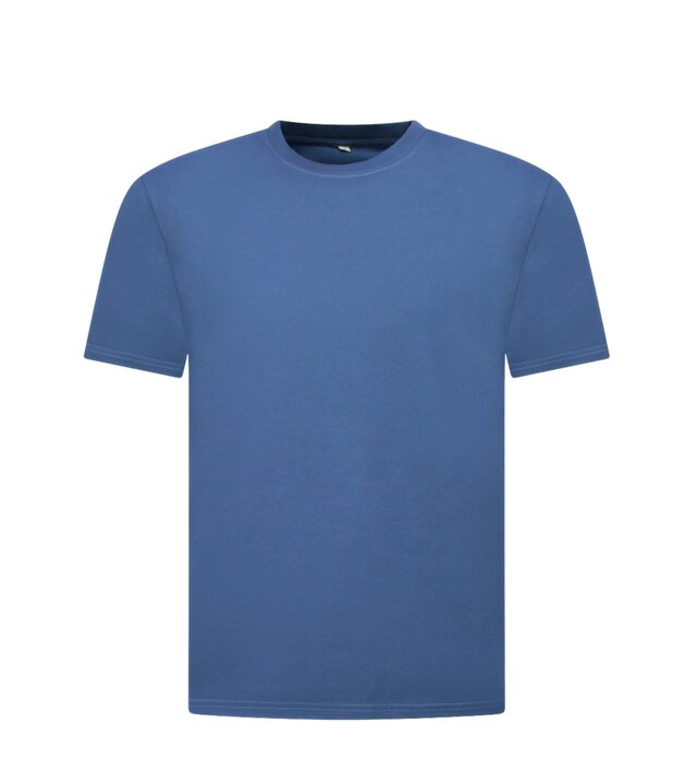 True Rise Oversized Herren-T-Shirt – Schlichtes weißes Herren-T-Shirt – MD6530 – Dunkelblau