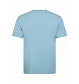 True Rise Oversized Herren-T-Shirt – Schlichtes weißes Herren-T-Shirt – MD6530 – Hellblau