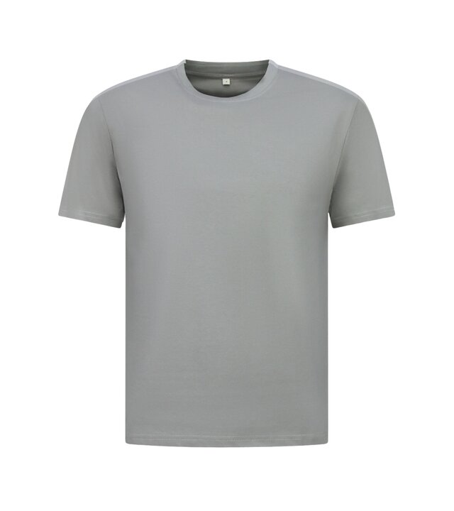 True Rise Oversized Herren-T-Shirt – Schlichtes weißes Herren-T-Shirt – MD6530 – Dunkelgrau