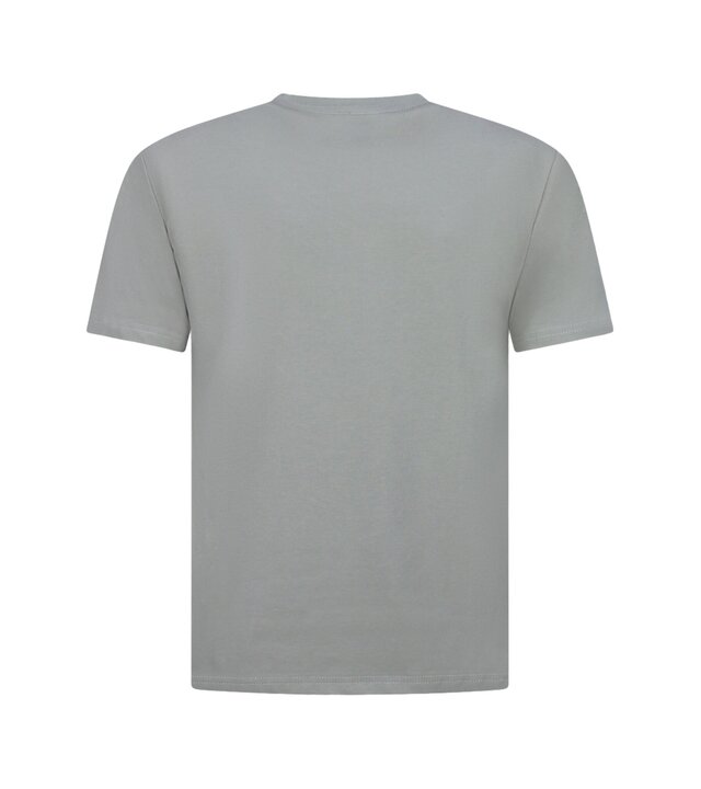 True Rise Oversized Herren-T-Shirt – Schlichtes weißes Herren-T-Shirt – MD6530 – Dunkelgrau
