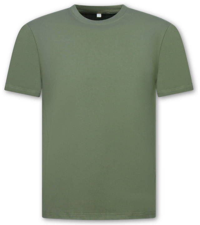 True Rise Oversized Herren-T-Shirt – Schlichtes weißes Herren-T-Shirt – MD6530 – Dunkelgrün