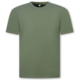 Oversized Herren-T-Shirt – Schlichtes weißes Herren-T-Shirt – MD6530 – Dunkelgrün