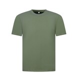 True Rise Oversized Herren-T-Shirt – Schlichtes weißes Herren-T-Shirt – MD6530 – Dunkelgrün