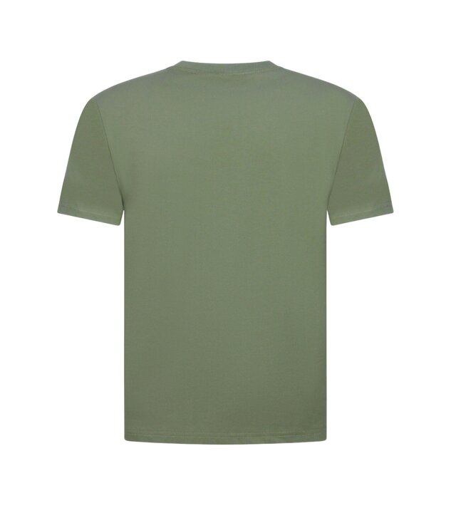 True Rise Oversized Herren-T-Shirt – Schlichtes weißes Herren-T-Shirt – MD6530 – Dunkelgrün