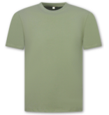 True Rise Oversized Herren-T-Shirt – Schlichtes weißes Herren-T-Shirt – MD6530 – Hellgrün