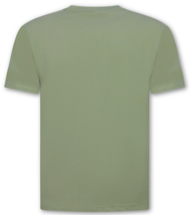 True Rise Oversized Herren-T-Shirt – Schlichtes weißes Herren-T-Shirt – MD6530 – Hellgrün
