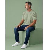 True Rise Oversized Herren-T-Shirt – Schlichtes weißes Herren-T-Shirt – MD6530 – Hellgrün