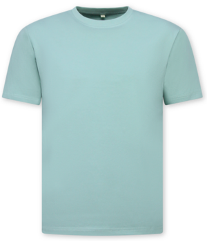 True Rise Oversized Herren-T-Shirt – Schlichtes weißes Herren-T-Shirt – MD6530 – Mintgrün