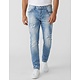 Ripped Jeans Herren Slim Fit - Herrenjeans - Stretchjeans für Herren - 8409 - Hellblau