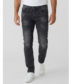 True Rise Slim-Fit-Jeans für Herren – Jeans für Erwachsene – Stretch-Jeans für Herren – 8373 – Grau