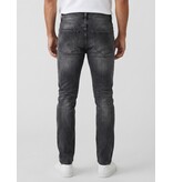 True Rise Slim-Fit-Jeans für Herren – Jeans für Erwachsene – Stretch-Jeans für Herren – 8373 – Grau