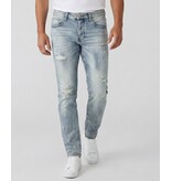 True Rise Ripped Jeans Herren Stretch Slim Fit Jeans - Herrenjeans -8311- Blau