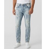 True Rise Ripped Jeans Herren Stretch Slim Fit Jeans - Herrenjeans -8311- Blau
