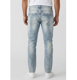 True Rise Ripped Jeans Herren Stretch Slim Fit Jeans - Herrenjeans -8311- Blau