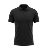 True Rise Kurzarm-Poloshirt für Herren – Herren-Poloshirt – Slim-Fit-Poloshirt für Herren – A150-1 – Schwarz