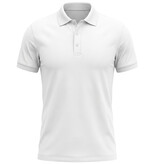 True Rise Polo Herren – Kurzarm-Polohemd für Herren – Slim Fit – A150-2 – Weiß