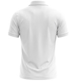 True Rise Polo Herren – Kurzarm-Polohemd für Herren – Slim Fit – A150-2 – Weiß