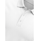 True Rise Polo Herren – Kurzarm-Polohemd für Herren – Slim Fit – A150-2 – Weiß