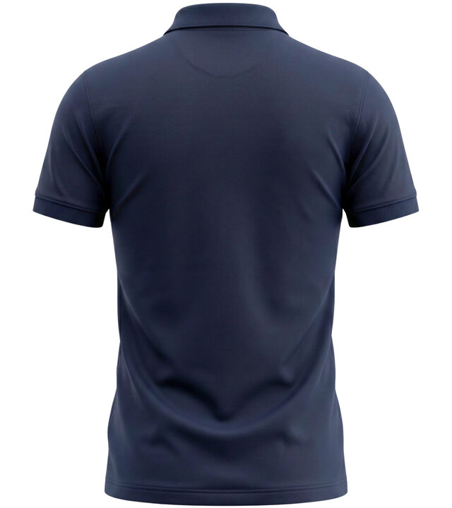 True Rise  Herren-Poloshirt – Kurzarm-Poloshirt für Herren – Slim Fit – A150-3 – Marineblau