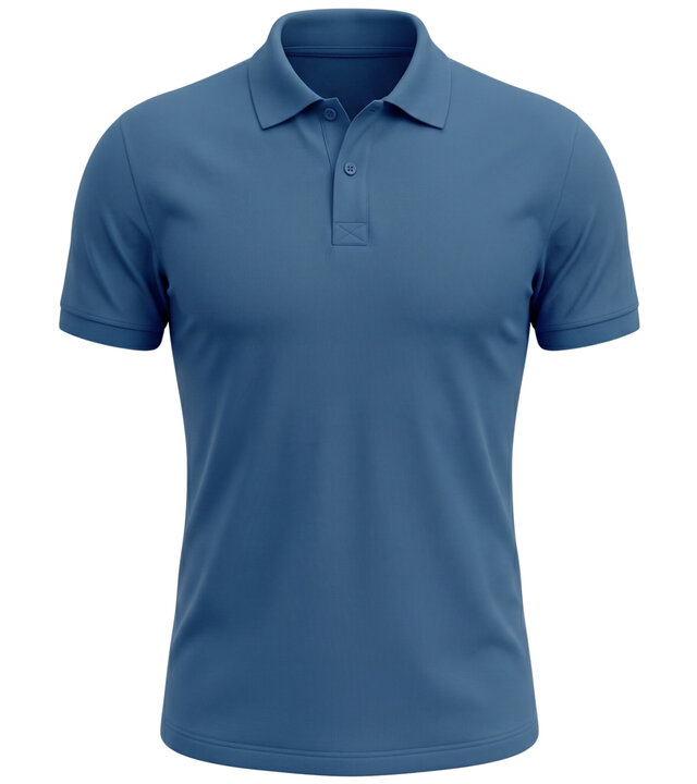 True Rise Poloshirt für Herren – Kurzarm-Poloshirt für Herren – Slim Fit – A150-10 – Sturmblau
